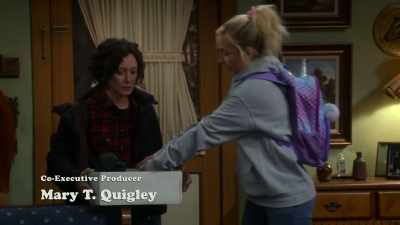 Becky borrowed it from
somebody in her study
group for the week. - The Conners