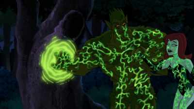 Become one with the green. - Batman and Harley Quinn