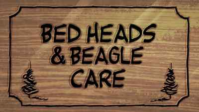 "Bed Heads and Beagle Care." - Camp Snoopy