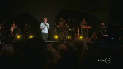 Bedankt voor het bijwonen van
therapiesessie. - Apple Music Live: Ed Sheeran