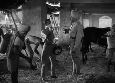 Bedding should be
changed, Mr. Stone. - The Lives of a Bengal Lancer