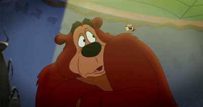 -(bee buzzing)
-(grunting) - Legend of the Three Caballeros