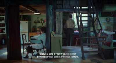 Beekeepers
wear special protective clothing. - Long Day's Journey into Night