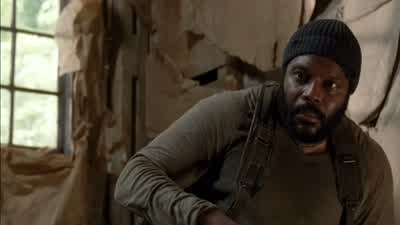 Been behind some kind of walls, right? - The Walking Dead