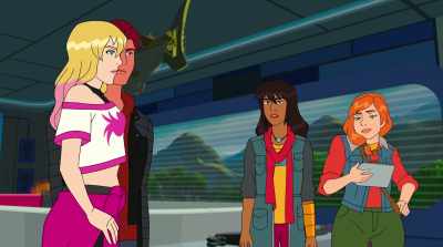 Been working on
your silent lurking, I see. - Marvel Rising: Playing with Fire