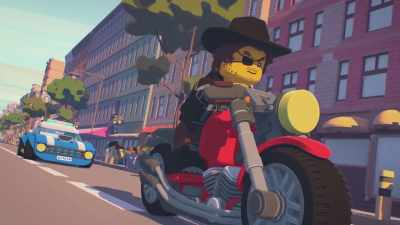 -[beeping]
-[explosion] - LEGO City Adventures