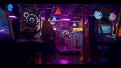 [beeping and gunfire in arcade games] - Fool Me Once