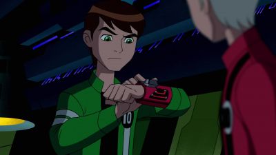 [ BEEPING ]
I LIKE THE OLD ONE BETTER. - Ben 10: Alien Force
