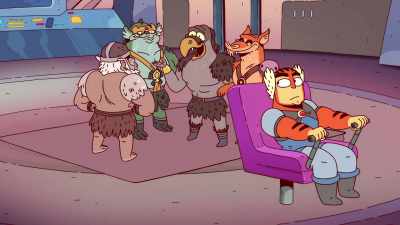 -[beeping]
-[purrs] - ThunderCats Roar