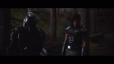 Who's he tracking? - The Mandalorian