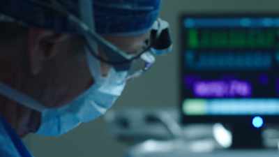 - (BEEPING SLOWS)
- We're good. - The Resident