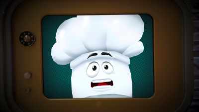 -(beeping)
-So long. - Secret Chef