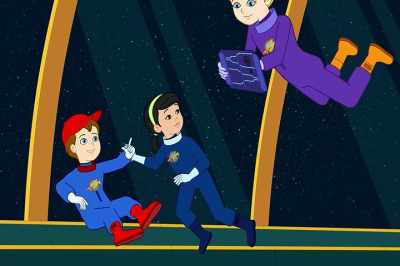 -[beeping stops]
-Okay, so apparently, that space junk - The Magic School Bus Rides Again