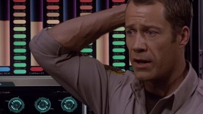 [beeping]
>> WHAT HAPPENED? - Eureka