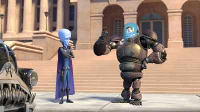 - (beeps)
- (music stops) - Megamind vs. the Doom Syndicate