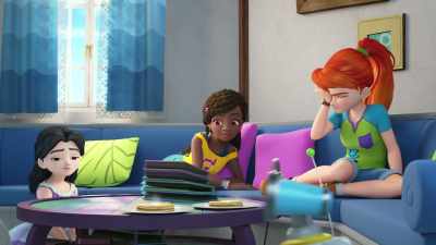 [BEEPS]
Power up. - LEGO Friends: Girls on a Mission