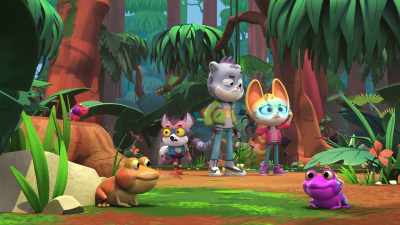 -[beeps]
-Remember, Dotty's a spotted humming frog. - The Creature Cases