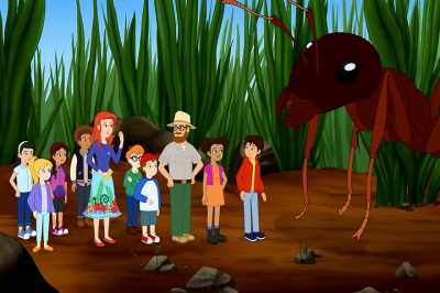 [beeps] - The Magic School Bus Rides Again