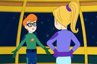 [beeps] - The Magic School Bus Rides Again