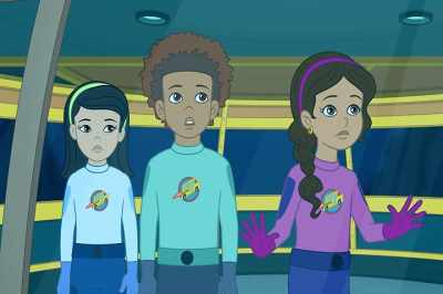 [beeps] - The Magic School Bus Rides Again