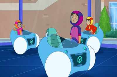 [beeps] - The Magic School Bus Rides Again