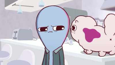 - [beeps]
- [sighs] - Strange Planet