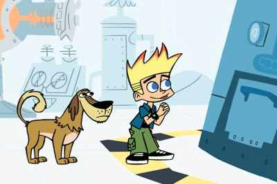 (BEEPS, SPLITTER WHIRRING) - Johnny Test