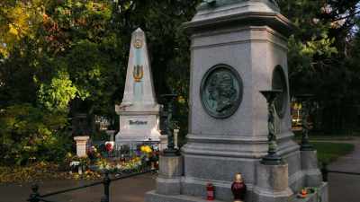 Beethoven is buried like
an aristocrat, which he had always - Being Beethoven