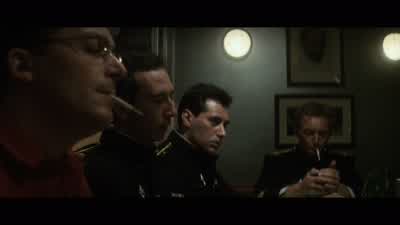 Before we begin captainI'd like to know exactly what happened to putinHe didn't slip on his tea did heI don't think I like yourtone slavinWhat the hell's my tone got to do with itWe're risking our lives here Putin could've caused complicationsDid you - The Hunt for Red October