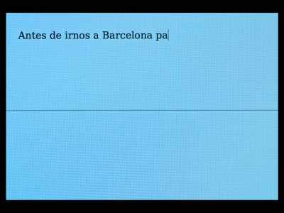 BEFORE GOING TO BARCELONA, - I Don't Expect Anyone to Believe Me