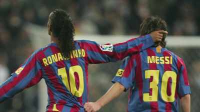 - Before he'd even got into
Barcelona's first team, - Lionel Messi - The Greatest