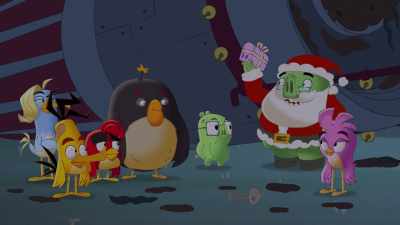Before I forget, Penley, this is for you. - Angry Birds: Summer Madness