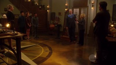 - Before I go...
- Oh, yes, we know. - The Librarians