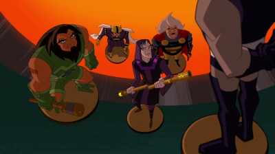 Before I turn all
four of you into ash. - Justice League Action