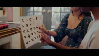 Before she knew how to letter-board,
we had no idea what she was thinking. - Makayla's Voice: A Letter to the World