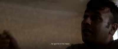 Before our time he got....he got hit in his head - Borderless