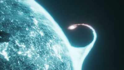 before ripping them to shreds
and feasting on hot plasma, - Universe