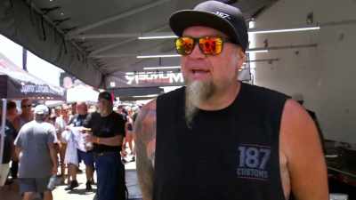 Before the race,
uh, Mike came over and, uh, - Street Outlaws No Prep Kings Team Attack