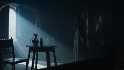 Beg pardon, my lady.
I've come to refill the wash basin. - Game of Thrones