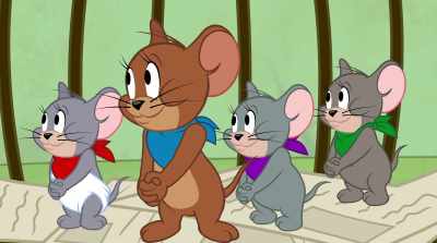 Begging your pardon, ma'am,
but I've seen so-called - Tom and Jerry Cowboy Up!