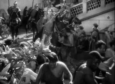 Begone!
Out of the way! - The Sign of the Cross