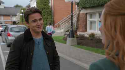 Begrudgingly, maybe,
but he's impressed. - Aurora Teagarden Mysteries: A Lesson in Murder
