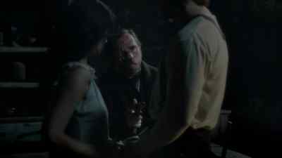 Behind his back. - Penny Dreadful