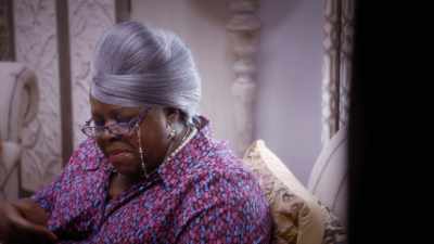 Behind her belly button. - Boo 2! A Madea Halloween