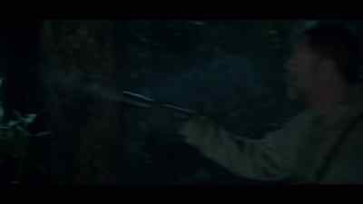 Behind the cottonwoods. - Swamp Thing