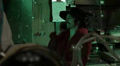 Behind the trash can,
that is classic Majassic. - Another Yeti a Love Story: Life on the Streets