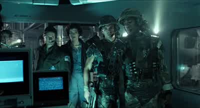 - Behind us. - Aliens