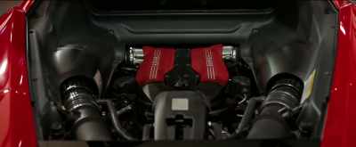 Behold, Ferrari's most
powerful V8 engine. - Weekend in Taipei