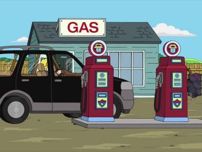 Behold, Mother!
Your husband is a giant... - American Dad!