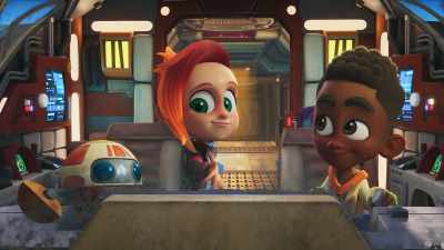 -Behold, my new speeder!
-[Lys gasps] - Star Wars: Young Jedi Adventures